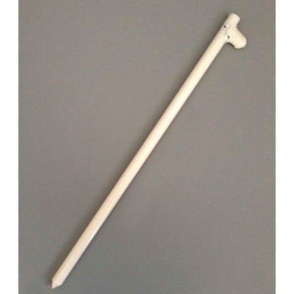 Cutshaw Industries 18" Forged Head Stake, Bright White 62518HWH